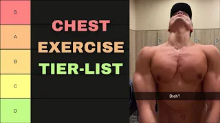 The BEST Chest Exercises: Tier-List