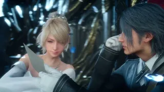 FFXV Ending Scene. Look at this picture, Luna!