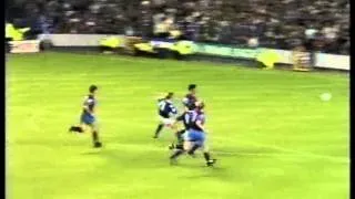 Everton 1 Aston Villa 0 - 25 August 1992