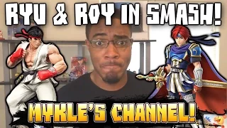 MC: Ryu and Roy in Smash Bros.!