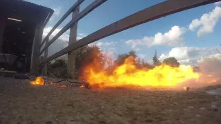 SLOW MO Lipo Cell Overcharged Explosion