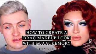 HOW TO CREATE A DRAG MAKEUP LOOK WITH @JAACKEMORY | Illamasqua