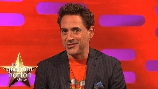 Stephen Fry Asks Downey Jr. To Name Newborn 'Uppy' - The Graham Norton Show