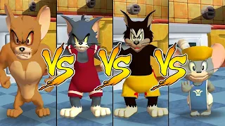 Tom and Jerry in War of the Whiskers Monster Jerry Vs Nibbles Vs Tom Vs Butch (Master Difficulty)