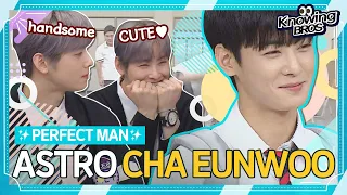 [Cha Eun-woo@Knowingbros] seriously HANDSOME Cha Eun-Woo│EP.137+276｜JTBC 210417 방송 외