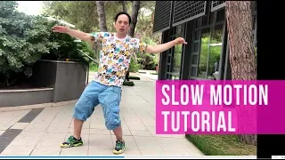 SLOW MOTION TUTOTIAL: 5 LEVELS OF THE DANCE SKILLS | popping dance | robot dance