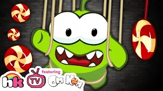 Funny Cartoons - Om Nom Stories | Puppet Master vs Om Nom | Cut the Rope | HooplaKidz TV