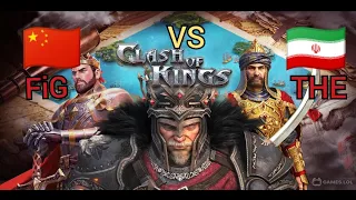 clash of kings: Fight for the throne K1109 THE vs FiG 🇮🇷 vs 🇨🇳