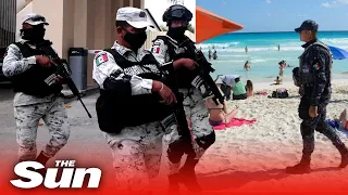 Cancun hotel shooting – 'Rain of cartel gunfire’ kills two