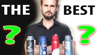 First Time Using Deodorant Sprays / Which Deodorant Did The Best Job?