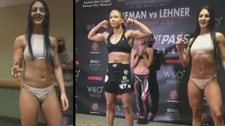 Cheyanne Vlismas vs Helen Peralta | Invicta FC 29 weigh in & Face 2 Face