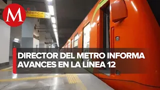 Director del Metro CdMx da informes sobre reapertura de la Línea 12