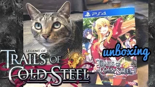 Unboxing with Cats! Legend of Heroes Trails of Cold Steel Decisive Edition