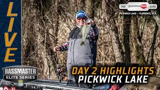 Day 2 - Bassmaster LIVE Highlights - Pickwick Lake