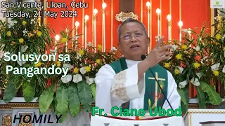 Fr. Ciano Ubod Homily - Unsay Solusyon sa wala Makab.ot nga Pangandoy?