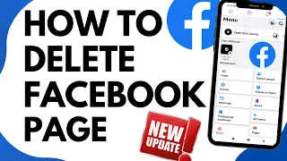 How to Delete Facebook Page Permanently 2023 (Android & ios)