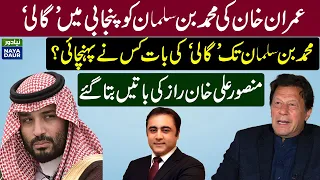 What Did Imran Khan Say About Saudi Crown Prince MBS? | Mohammed Bin Salman | Imran Khan