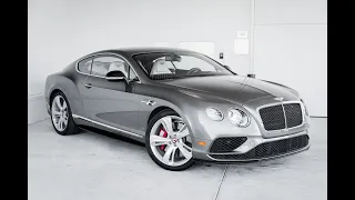 Impressively Quiet. Dramatically Rapid. The Bentley Continental GT V8S You've Been Longing For.
