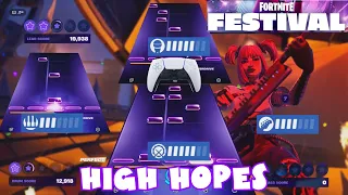 *NEW* High Hopes by Panic! At the Disco - Fortnite Festival Full Band (March 7th, 2024) (Controller)