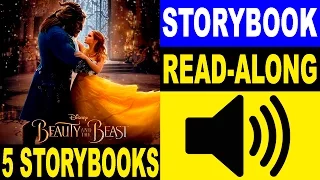 5 Beauty and the Beast Read Along Story books | Read Aloud Story Books | 5 Story books