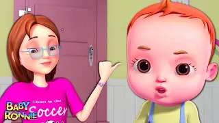 Don't Open The Door Song | Nursery Rhymes & Kids Songs | Baby Ronnie | Safety Tips For Children