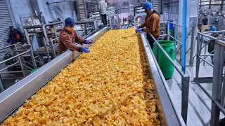 Making of POTATO CHIPS in Factory😱😱 इस तरह बनाए जाते हैं आलू के चिप्स😳😳