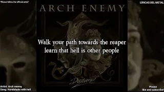 ARCH ENEMY - HANDSHAKE WITH HELL (LYRICS ON SCREEN)