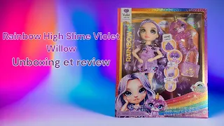 Rainbow High Slime Violet Willow.