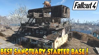 Fallout 4 Best Starter Base #3 Sanctuary