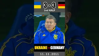 Україна 3-3 Німеччина. Драма на Олімпійському 2011. Гол Назаренка #shorts #football #ukraine #uefa