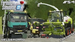 SILAGE HARVEST WITH CLAAS & MRSTHECAMPER | Animals on Gelderland | Farming Simulator 22 | Episode 54