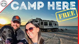 The BEST Free beach Camping in Texas? Things to KNOW BEFORE you go | RV Travel Vlog