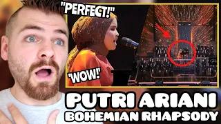 First Time Hearing Putri Ariani "Bohemian Rhapsody" Queen Cover | HUT TRANSMEDIA 22 LIVE | Reaction