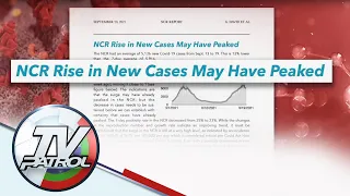 DOH di sang-ayon na naabot na ng NCR ang peak ng COVID-19 cases | TV Patrol
