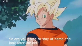 Goku's Reaction To Getting Chi Chi Pregnant