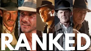 All 5 Indiana Jones Movies Ranked!!! (Worst to Best)