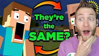 WHERE DID THEY COME FROM?! Reacting to "Game Theory: The Forgotten History of Minecraft Villagers"