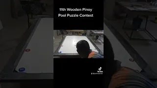 Wooden Pinoy Pool Trick shot #11