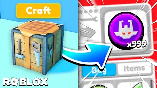 How to CRAFT in YOUTUBE SIMULATOR Z... (ROBLOX)