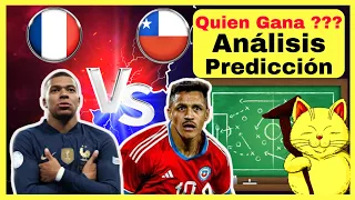 FRANCIA vs CHILE ANÁLISIS y PREDICCIÓN FECHA FIFA 🇫🇷 🇨🇱