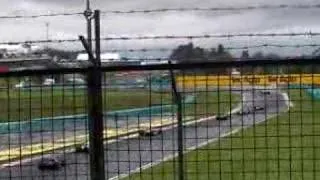 F1 Hungaroring 2006 restart after safety car