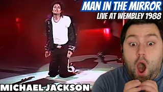 Man In The Mirror - Michael Jackson | LIVE AT WEMBLEY REACTION