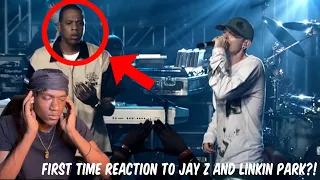 JAY-Z WAS SHOOK!!- LINKIN PARK & JAY-Z"Points of Authority/ 99 Problems FIRSTREACTION