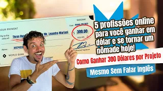 5 profissões online para você ganhar em dólar e se tornar nômade digital | Minissérie Ep. 7/7