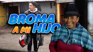 PRIMER BR0MA A MI HIJO (R0b4r0n su moto) | Doña Empera