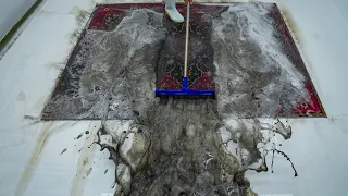 From Flood-Damaged To Beautifully Restored -  Dirty Carpet Cleaning Satisfying ASMR