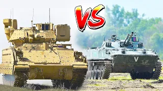 М2 BRADLEY vs  БМП-3 💥 Поможет ли Украине американская помощь? Чьи боевые машины пехоты лучше ?
