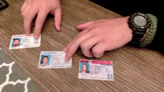 How to spot FAKE ID'S - Microprint