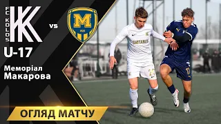 Меморіал Макарова-2024. Колос U-17 - Металіст 1925 U-19. Огляд матчу