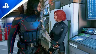 New All Bucky And Natalia Cutscenes With Ending In Marvel's Avengers Winter Soldier Scenes